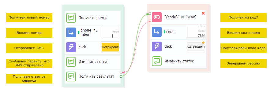 Алгоритм работы