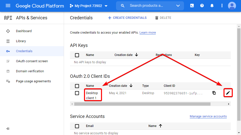 Setting Up Google Sheets Connection