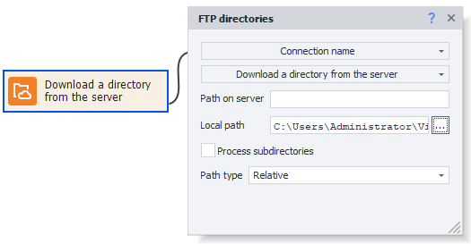 How to use the action?