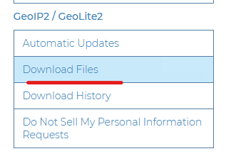 Go to the "Downloads" section.
